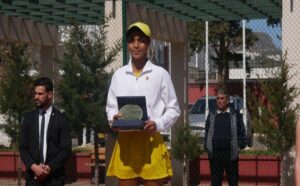 Tournoi International ITF Juniors d’Oran ”Hai Salem”: l’Algérienne Boudjemaoui finaliste